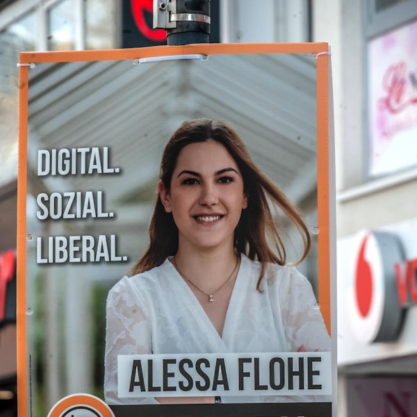 Wahlplakat LEV
