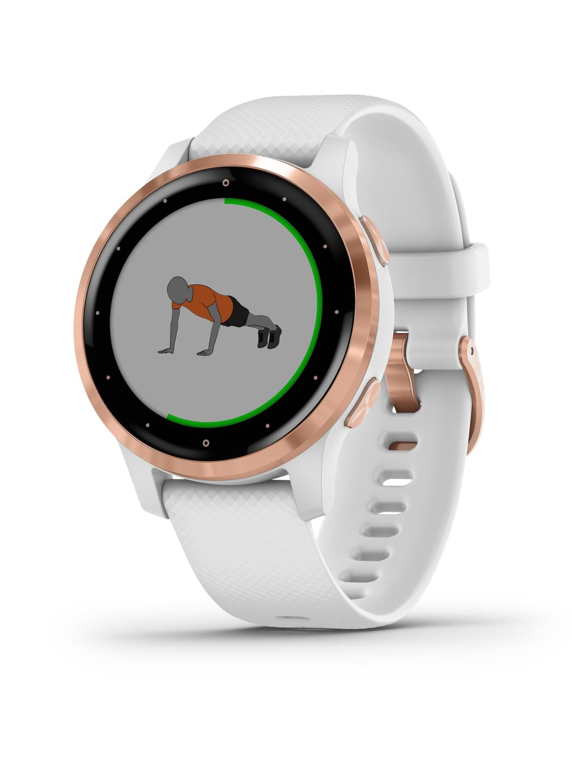Garmin_vivoactive 4S_Weiß_Fitnessfunktionen (c) Garmin Deutschland GmbH