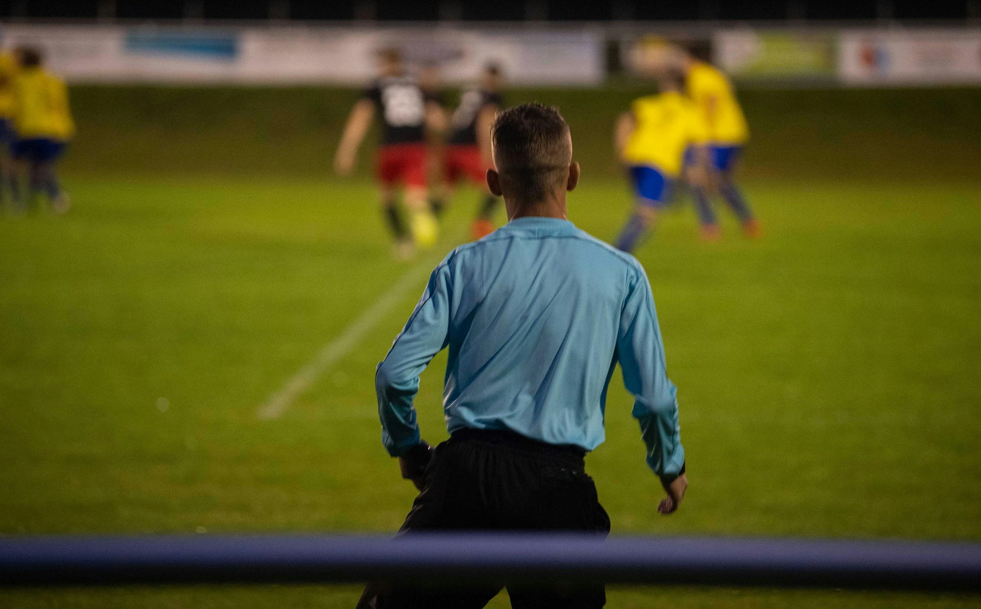 Reportage Schiedsrichter Linienrichter