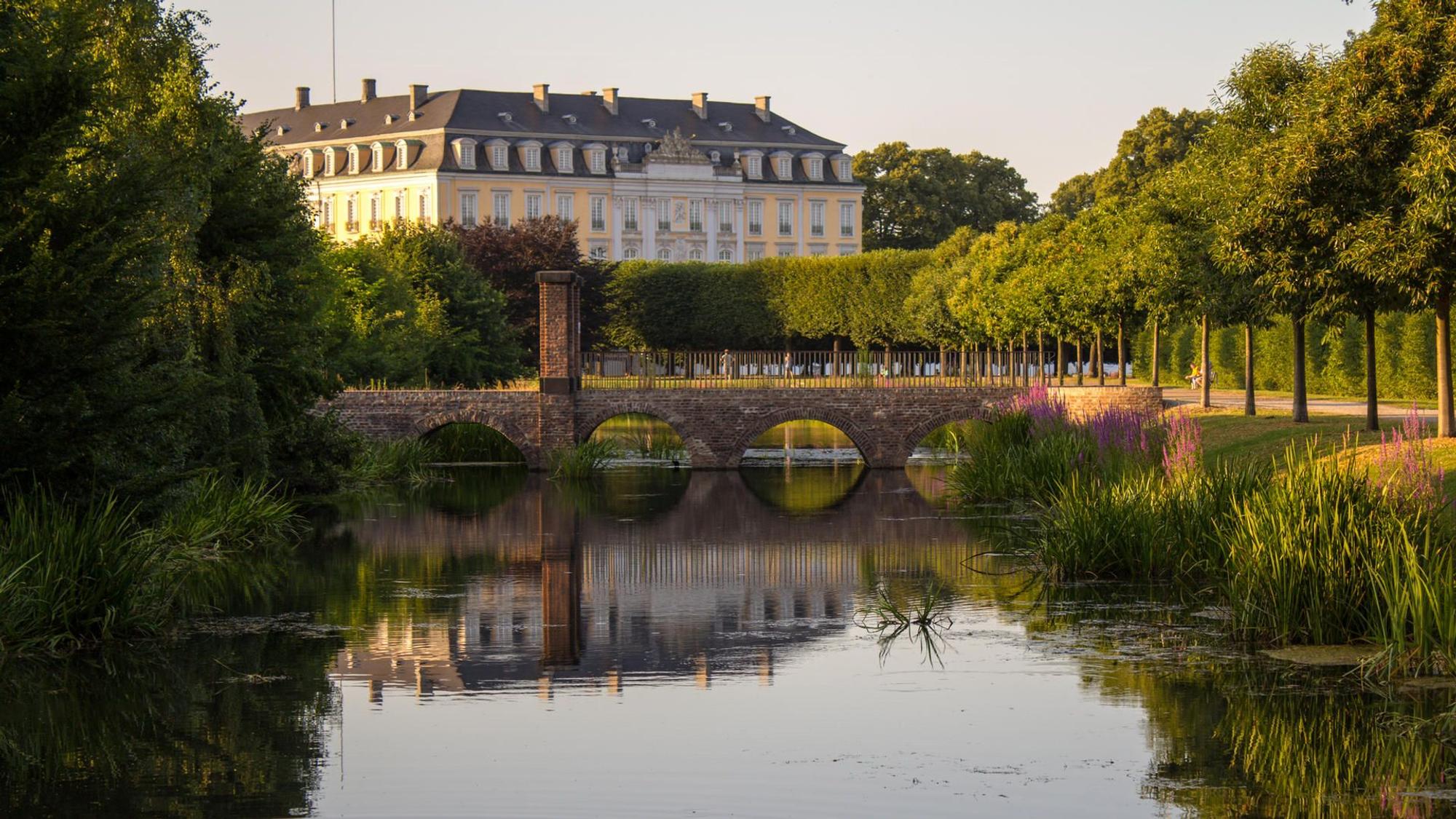 Schlosspark Augustusburg in Brühl.