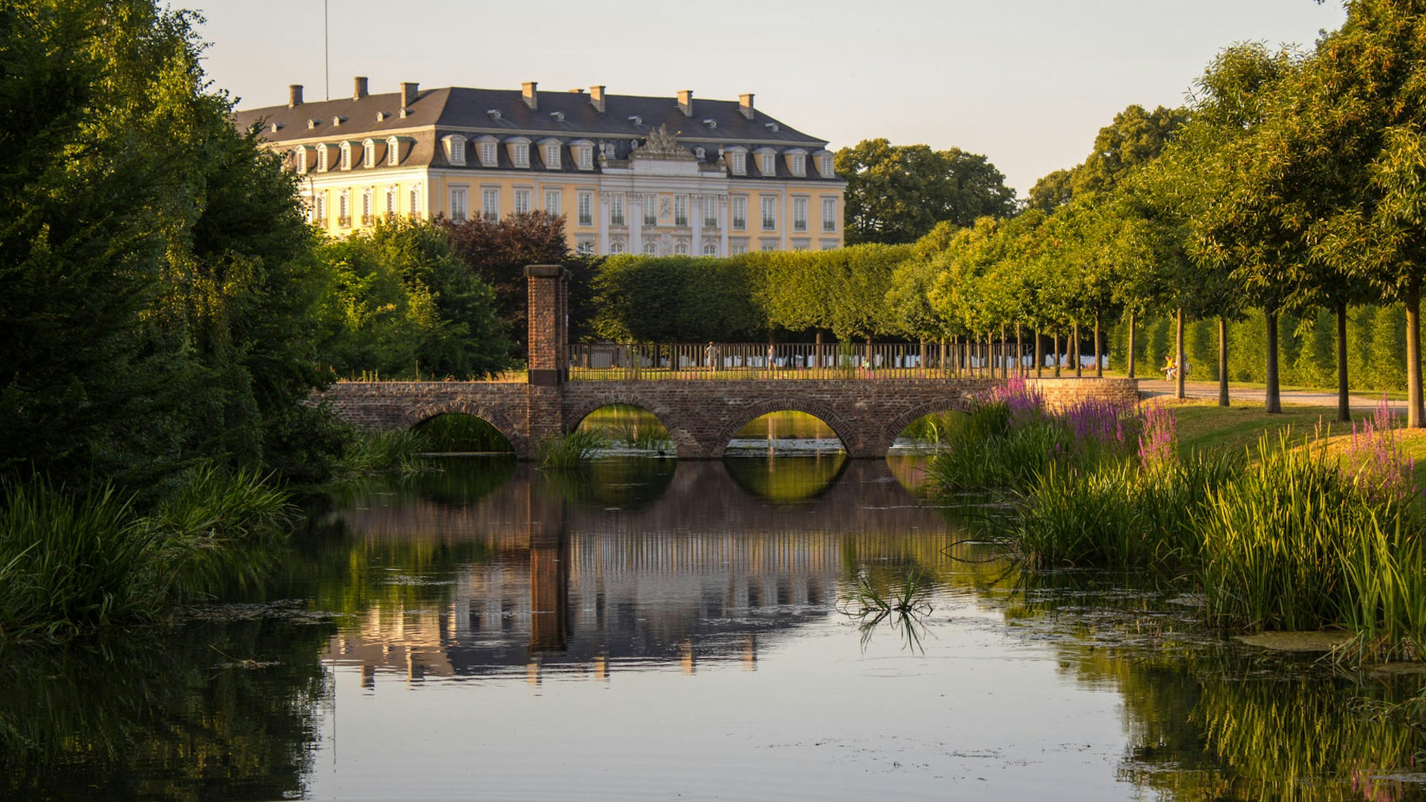 Schlosspark Augustusburg in Brühl.