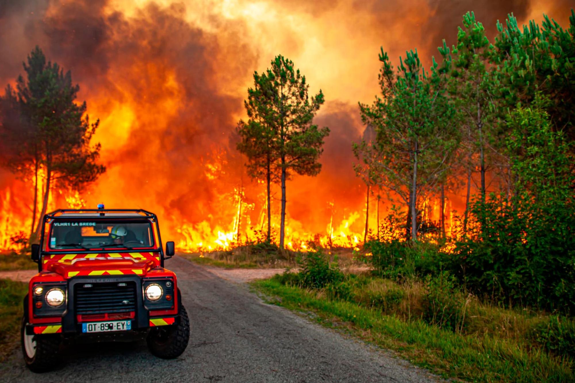 Waldbrand Frankreich 2 dpa 16072