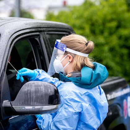 Drive-in-Schnelltest