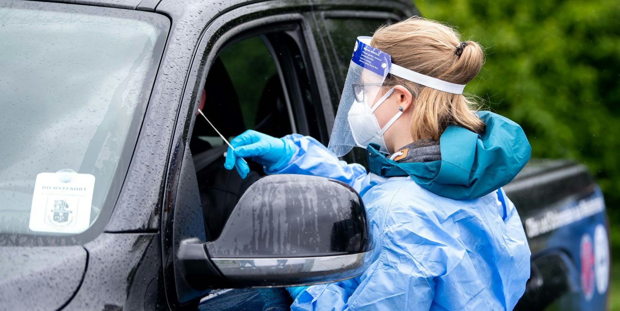 Drive-in-Schnelltest