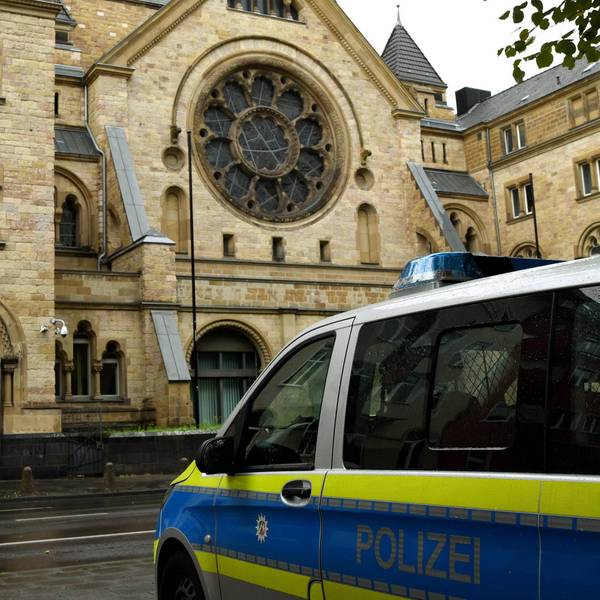 Synagoge Polizei
