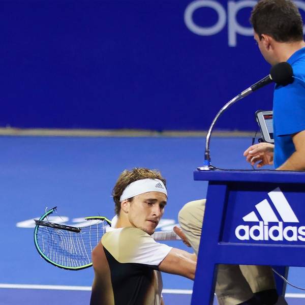 Zverev Ausraster