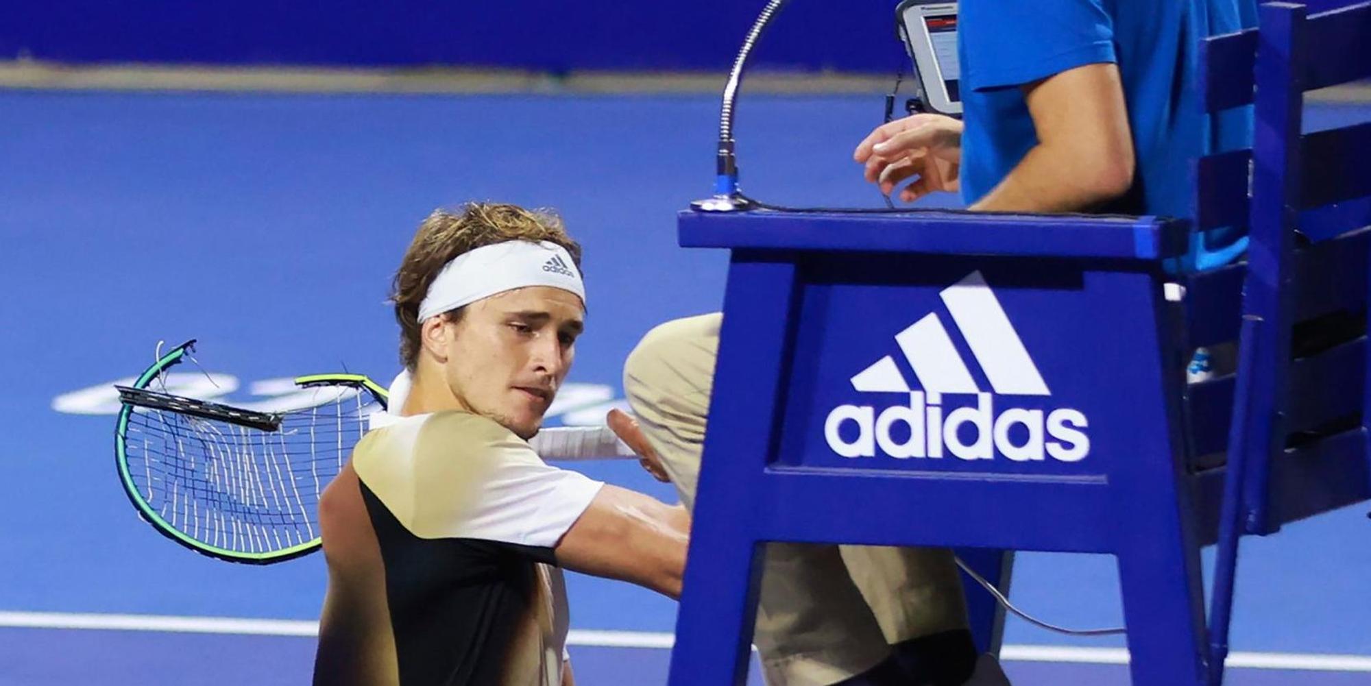 Zverev Ausraster
