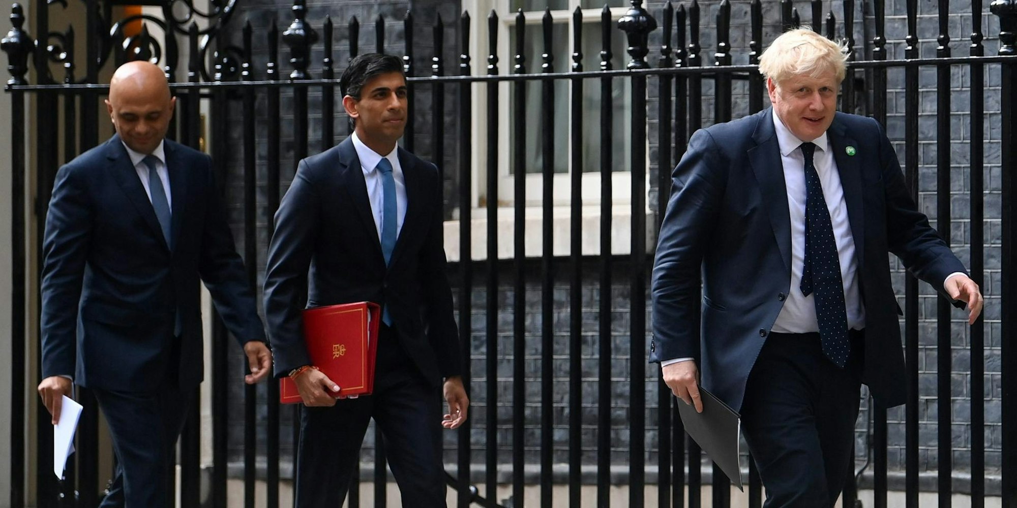 Johnson Javid Sunak dpa