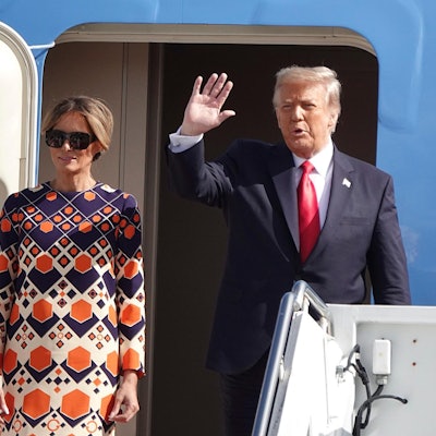 Trump Melania Abschied Florida