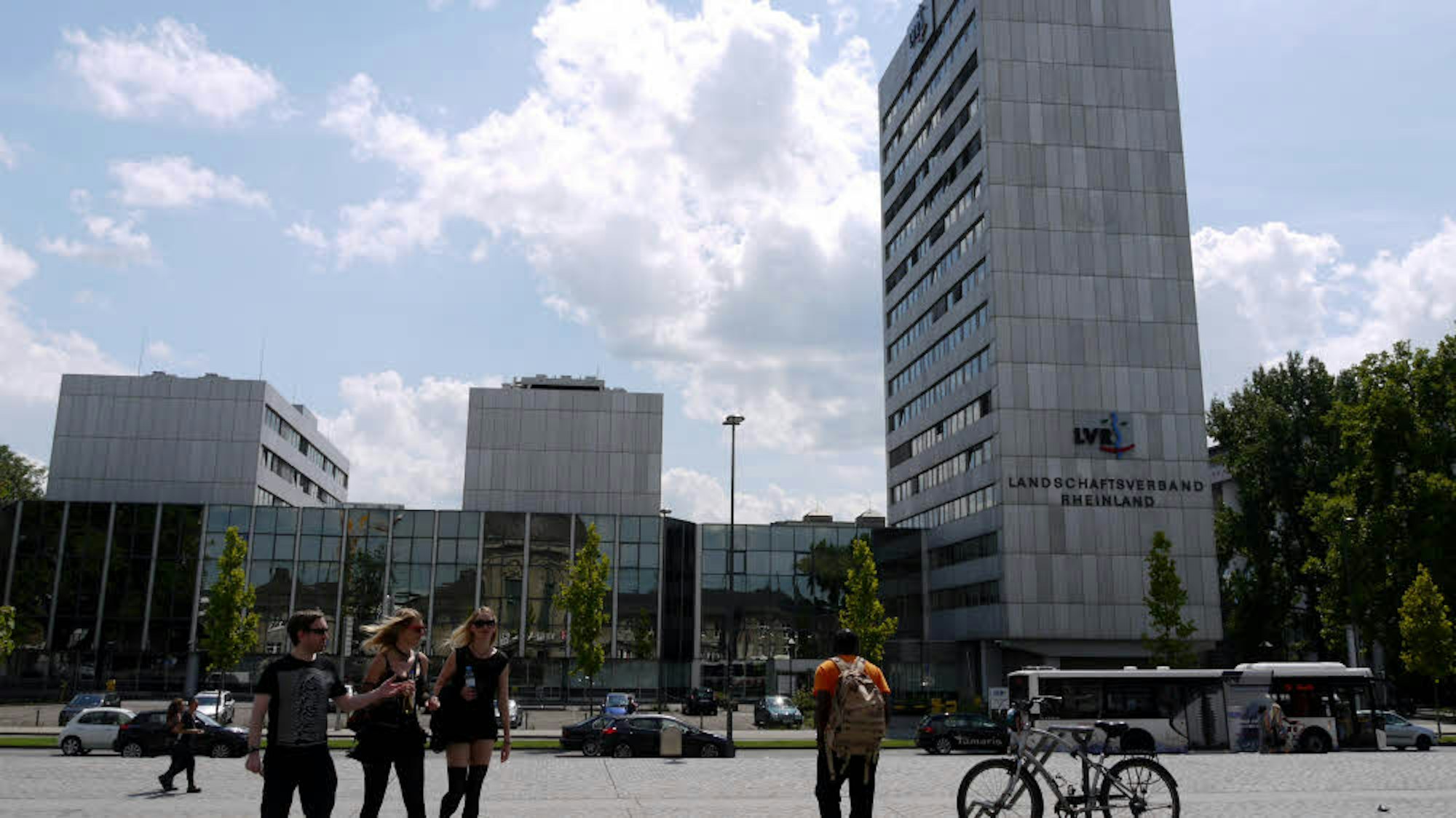 Das Verwaltungsgebäude des Landschaftsverbandes Rheinland in Köln-Deutz.