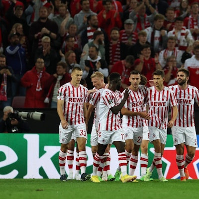 Jubel bei den FC-Profis