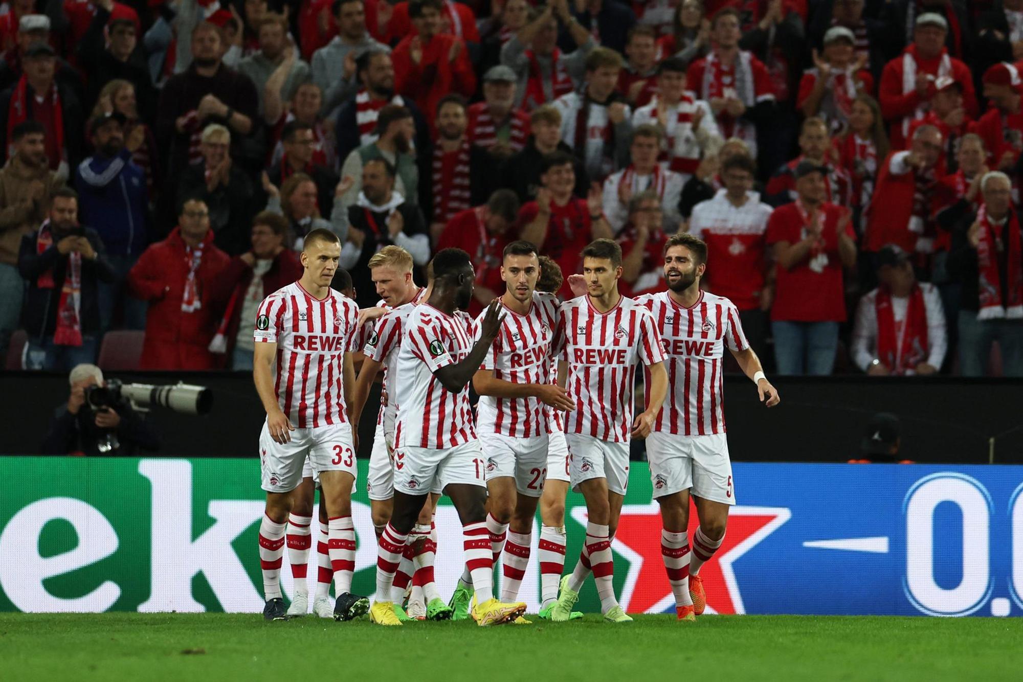 Jubel bei den FC-Profis
