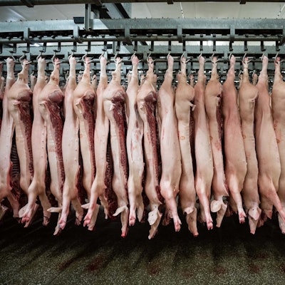 Fleisch Schweine Schlachthof