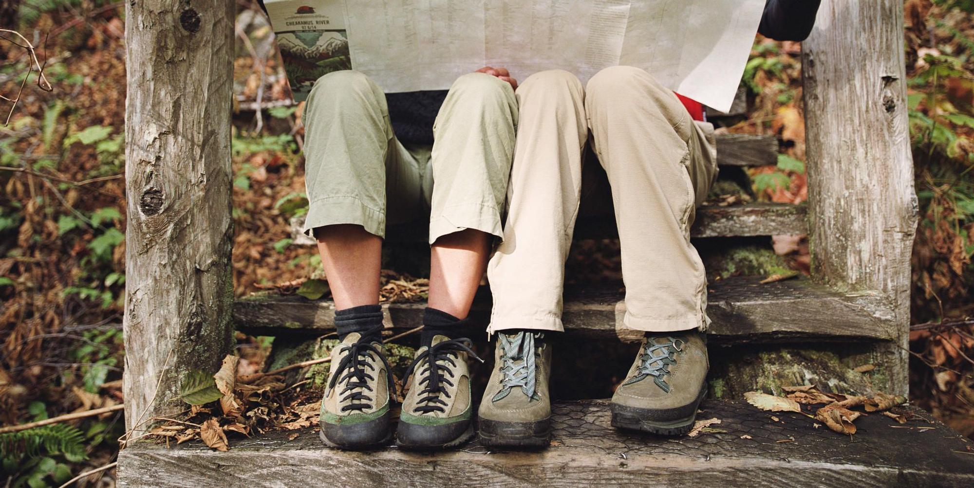 Wandern beige Hose