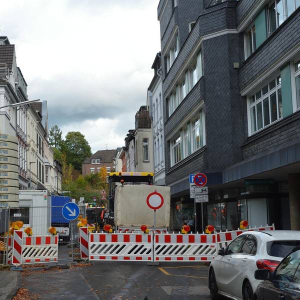 Sperrung Bergisch Gladbach