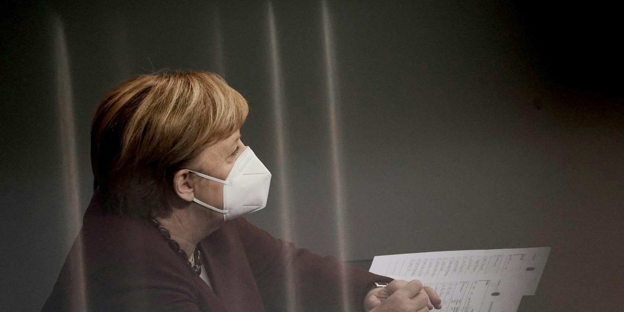 Merkel Maske neu