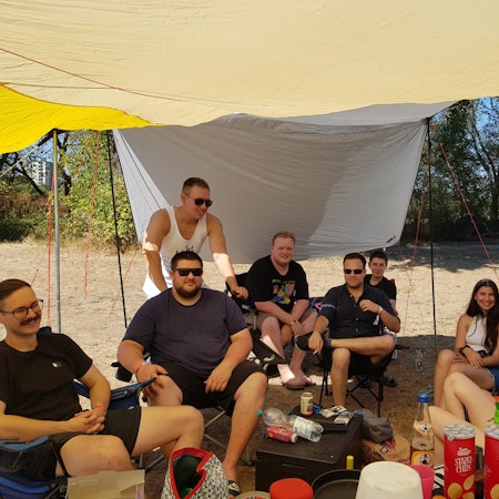 Gruppe um Konstantin Jonas und alexander