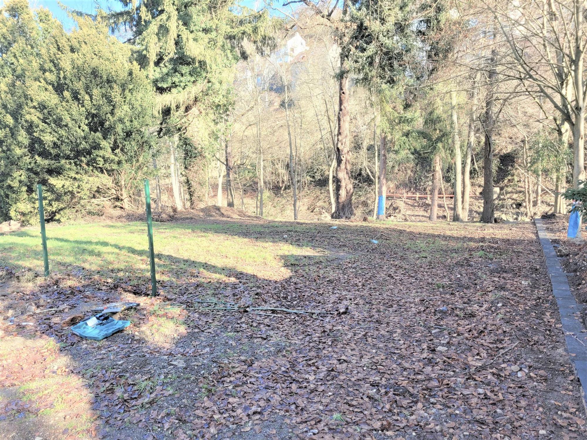 Kino-Außengelände wird bebaut