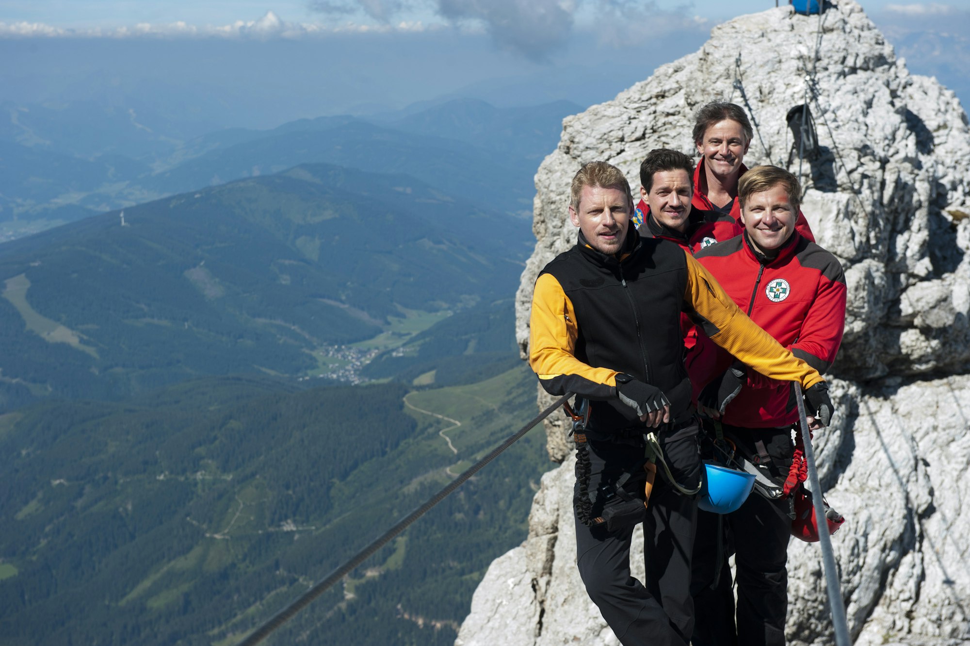 Foto Bergretter-Team