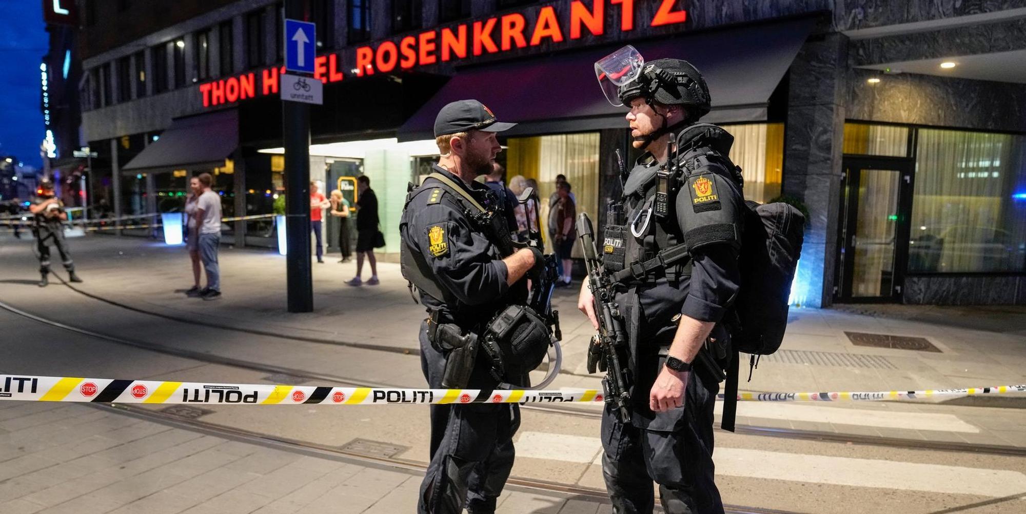 Polizei Oslo Angriff 1