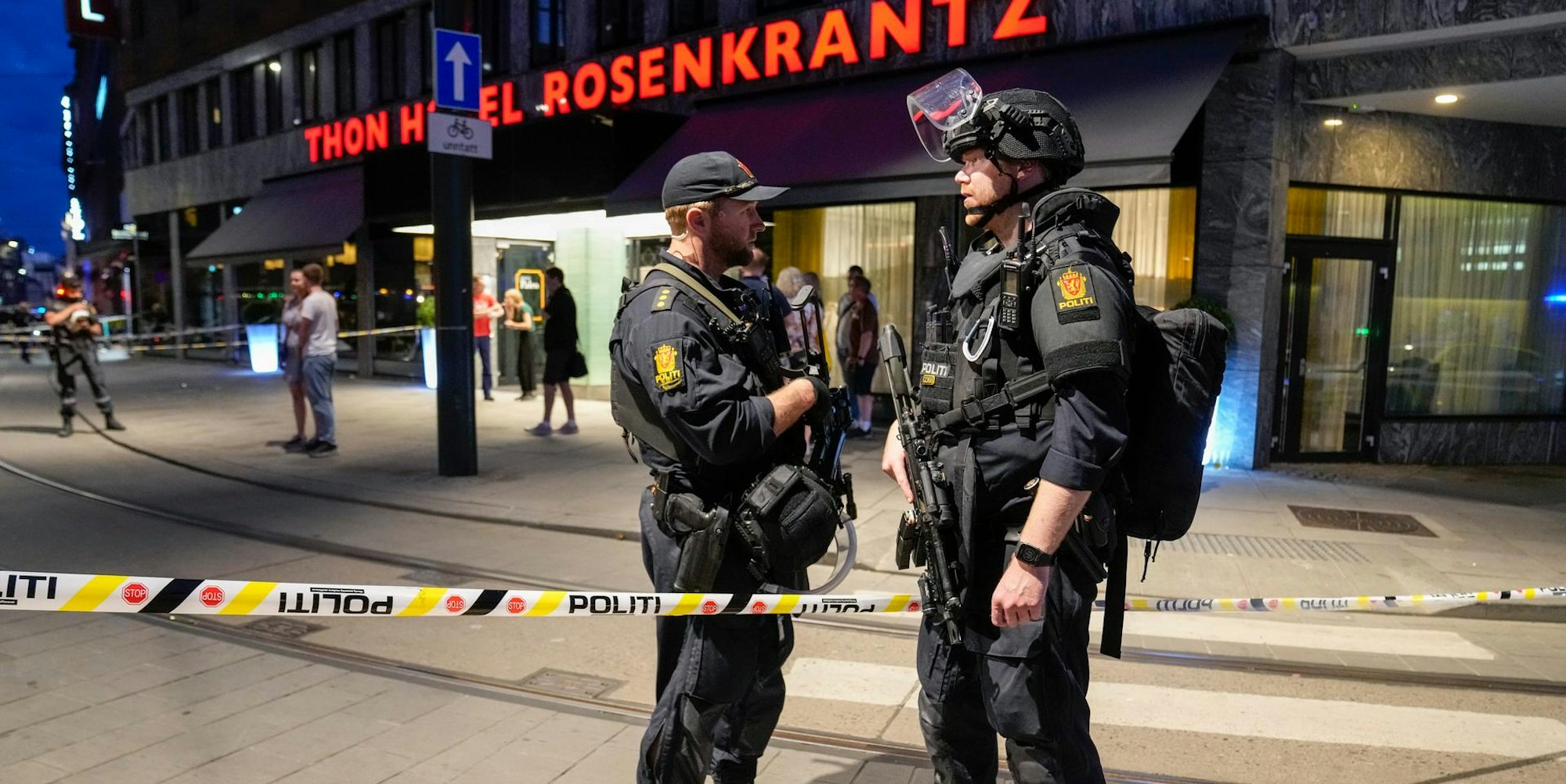 Polizei Oslo Angriff 1