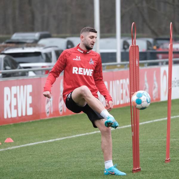 Chabot beim Training