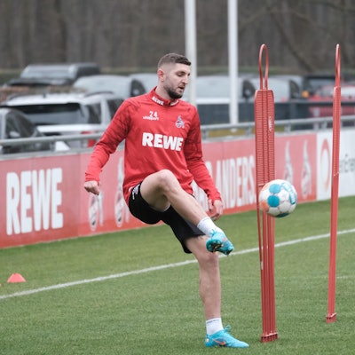 Chabot beim Training