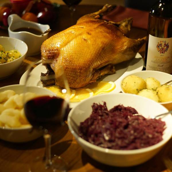 Weihnachtsgans Symbolbild