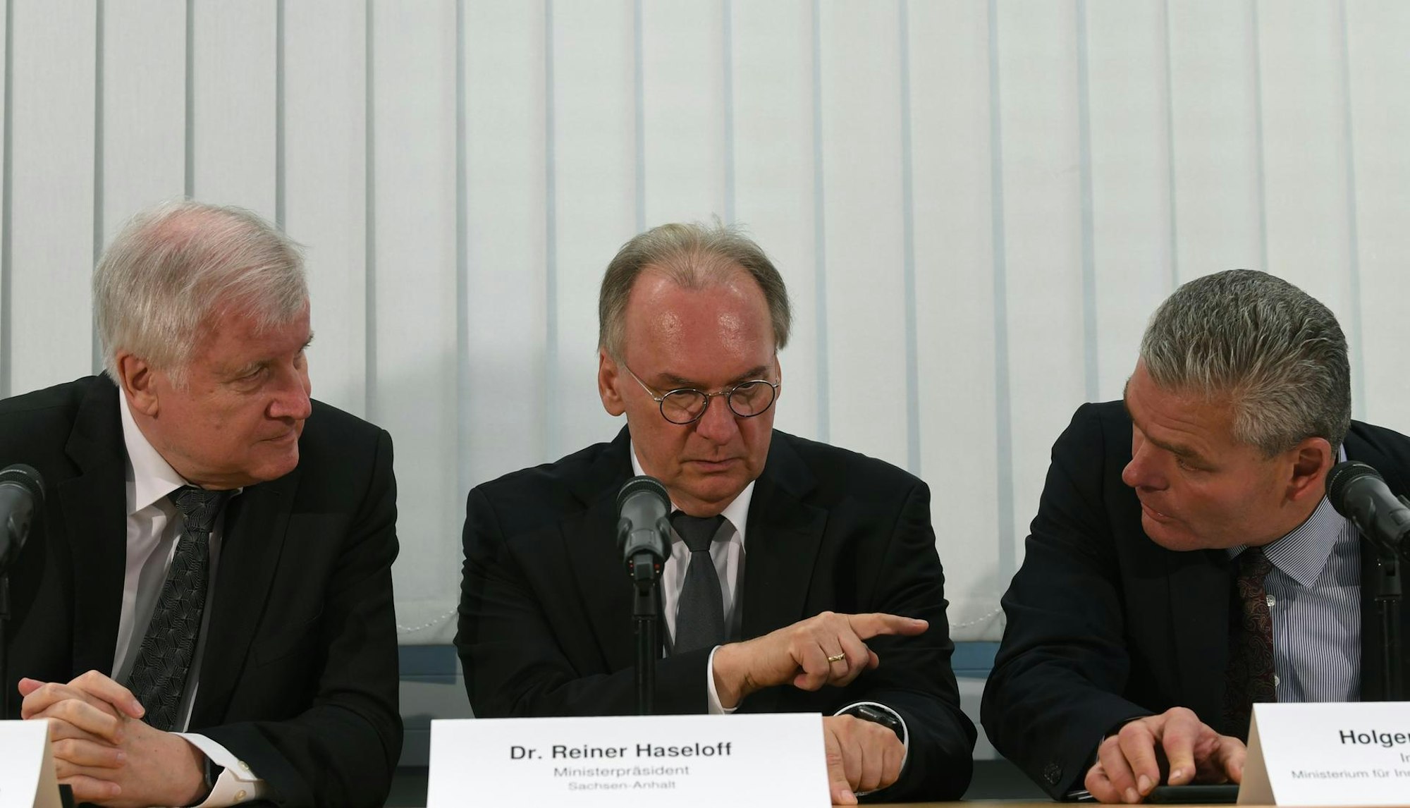 Horst Seehofer_Rainer Haseloff_Holger Stahlknecht