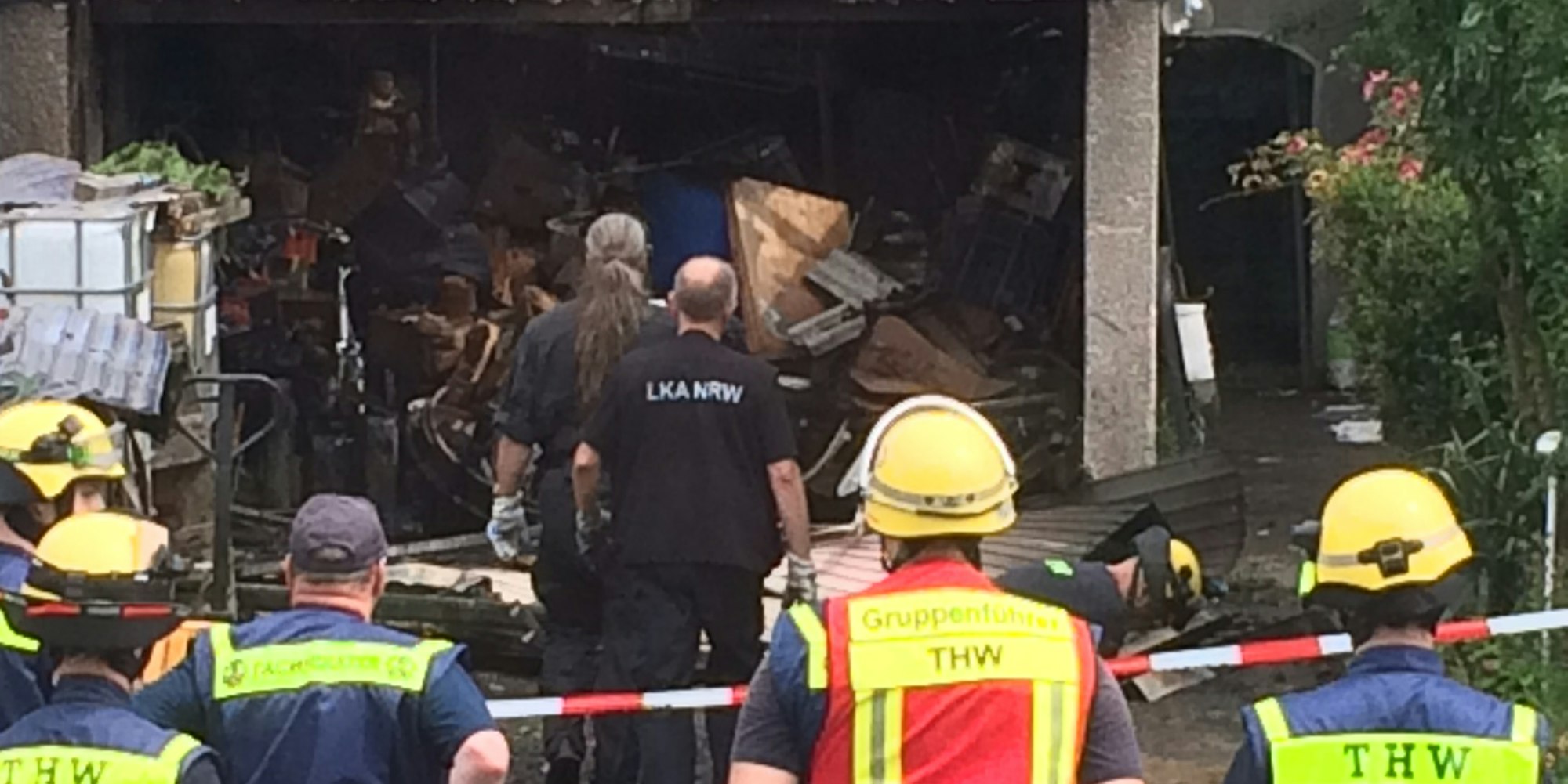 Hennef Feuerwehrleute Munition