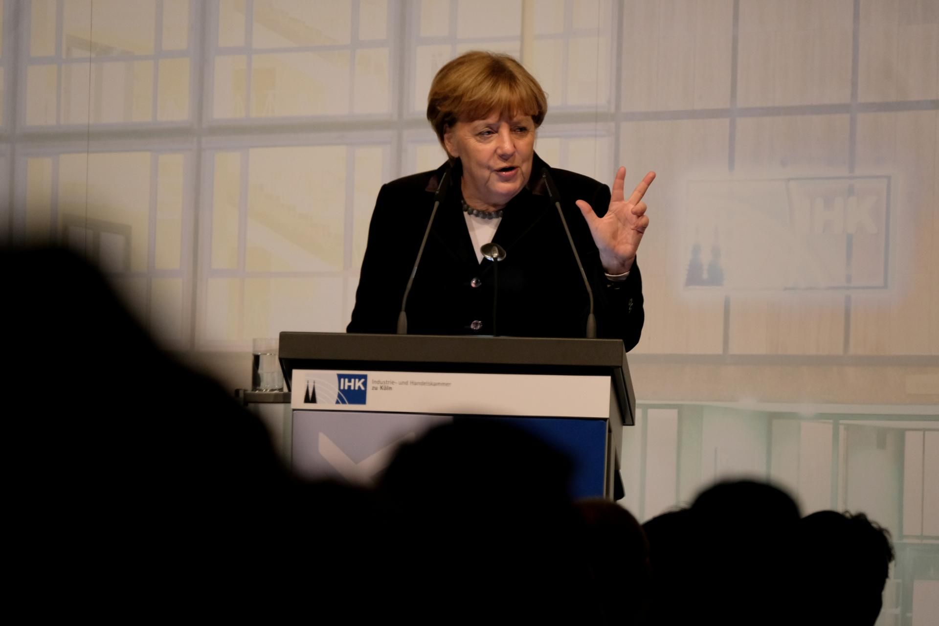 Merkel IHK Köln Rede 1