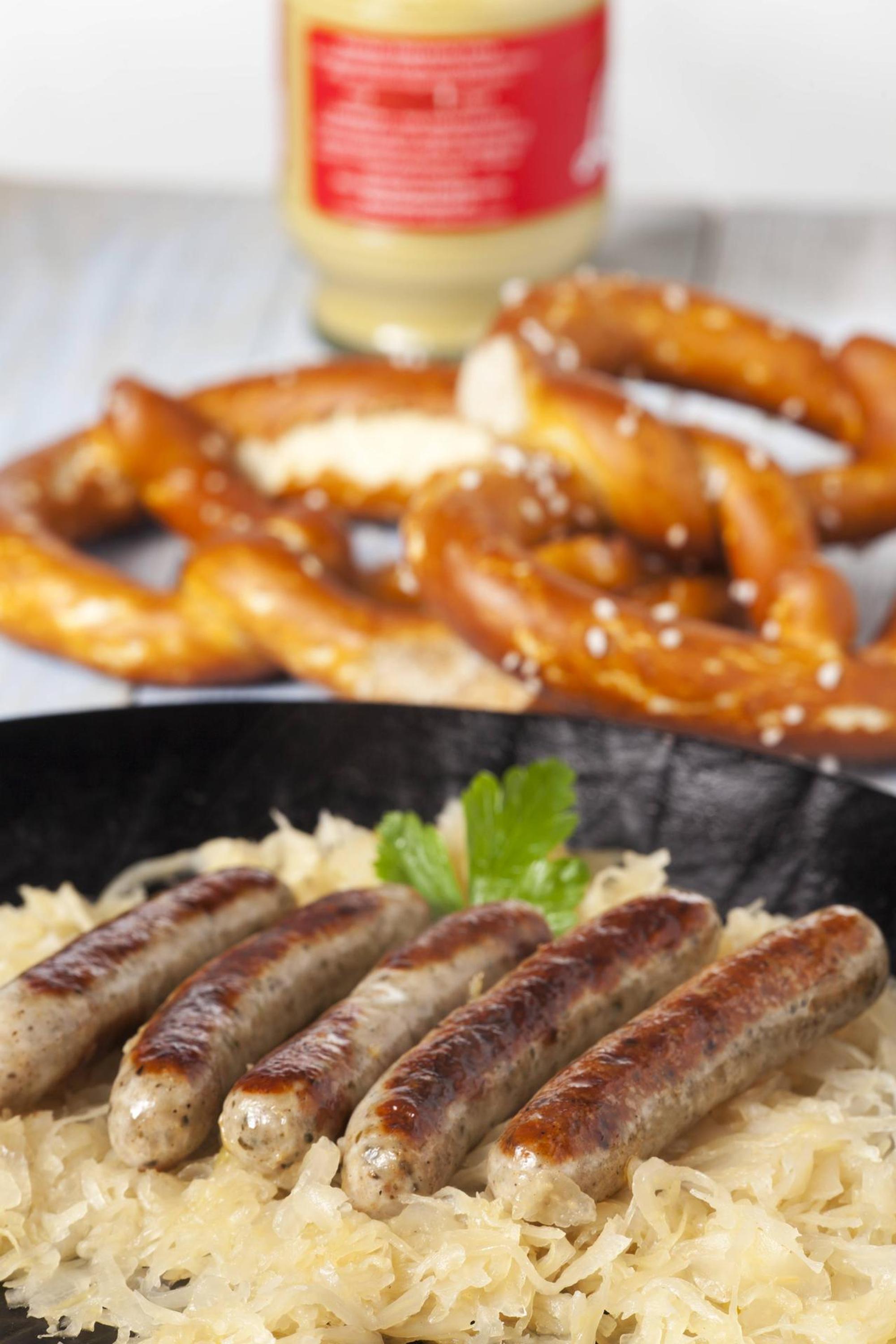 Traditionelle Essen Oktoberfest