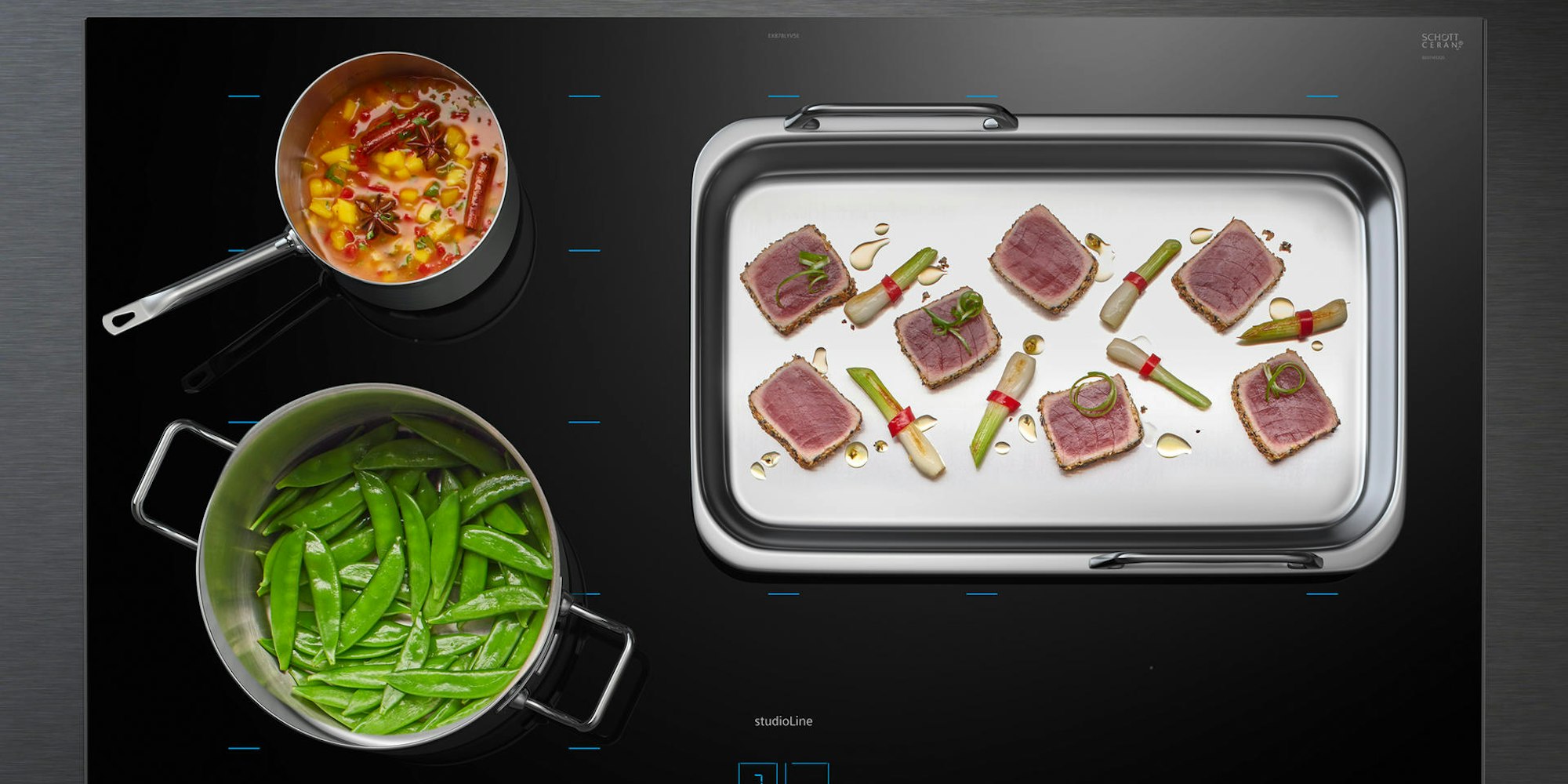Produktbild_Siemens_iQ700_Kochfeld_mit_activeLight_EX808LYV5E_flex