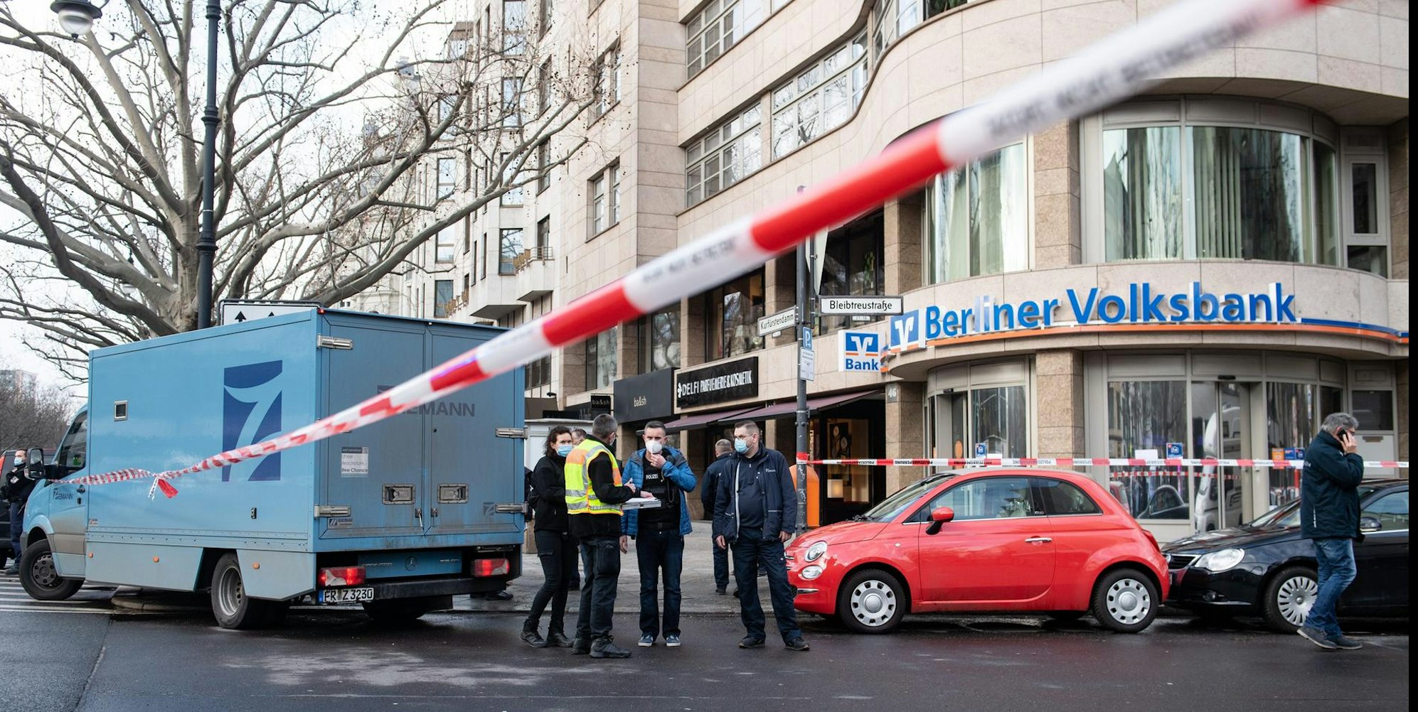 Überfall auf Geldtransporter