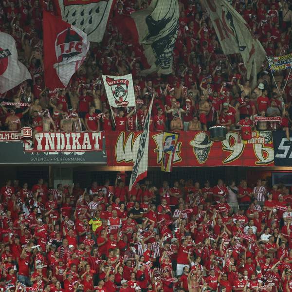FC Gästeblock in Nizza