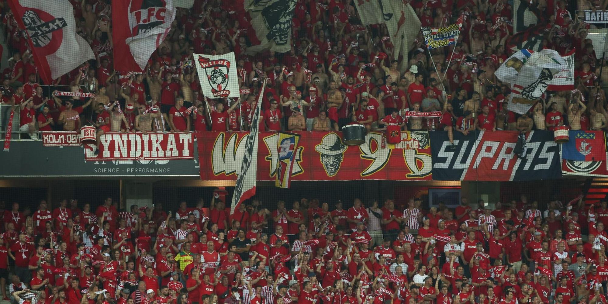 FC Gästeblock in Nizza