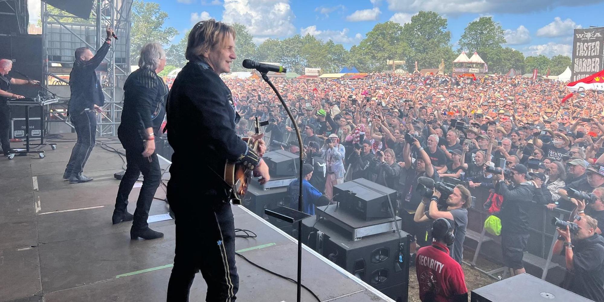 Höhner in Wacken Bühne