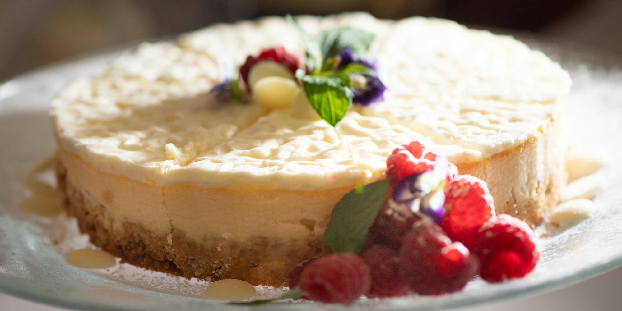 käsekuchen früchte