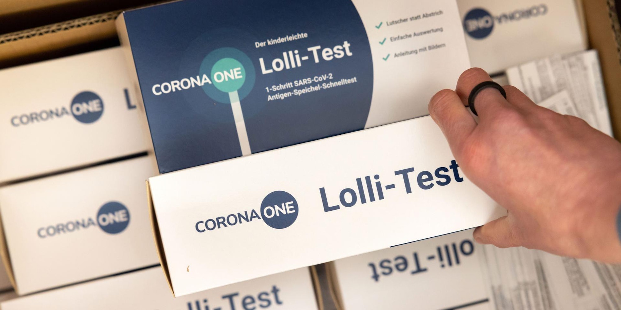 Grundschule Lollitest