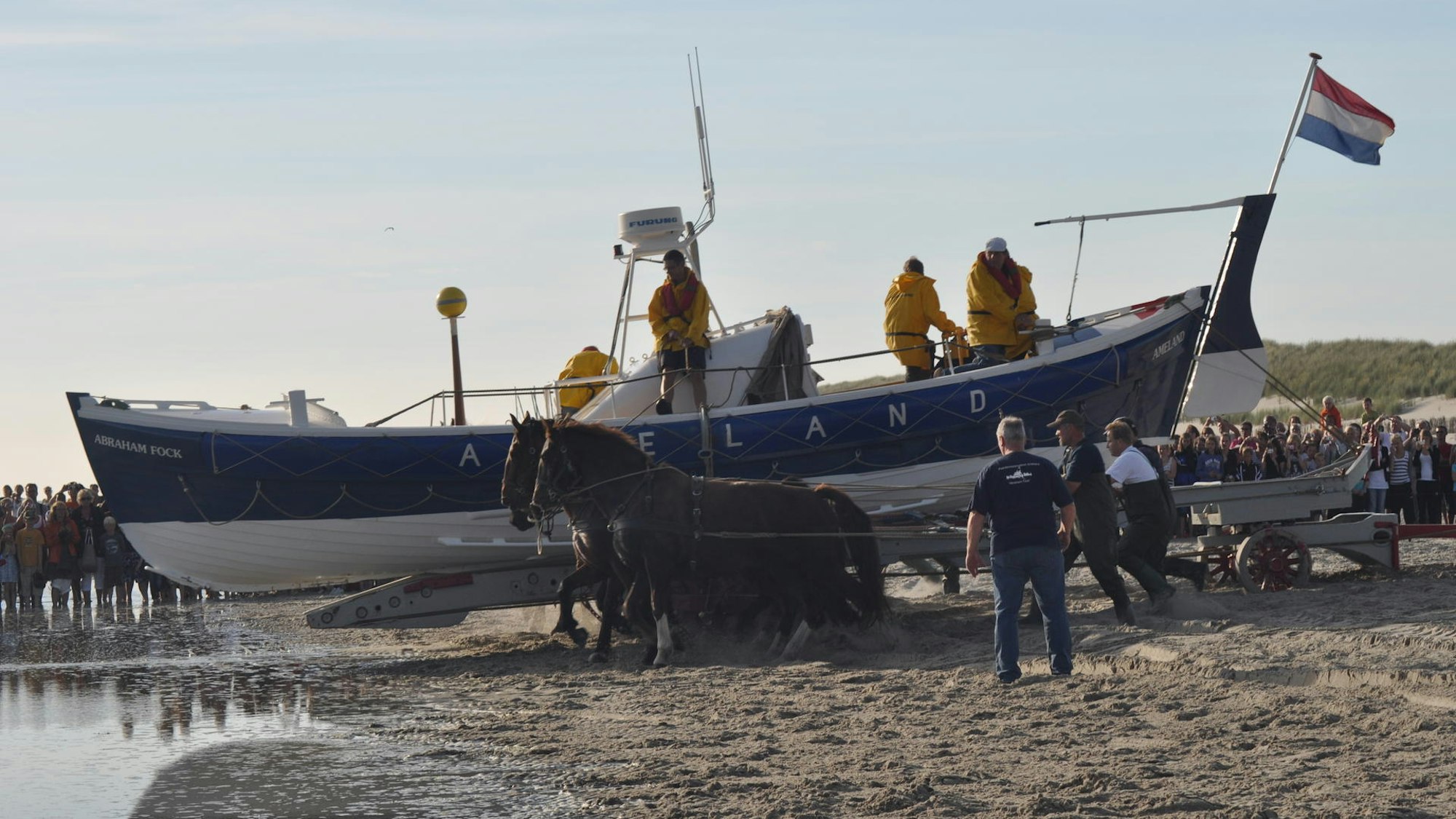 Pferderettungsboot auf Ameland
