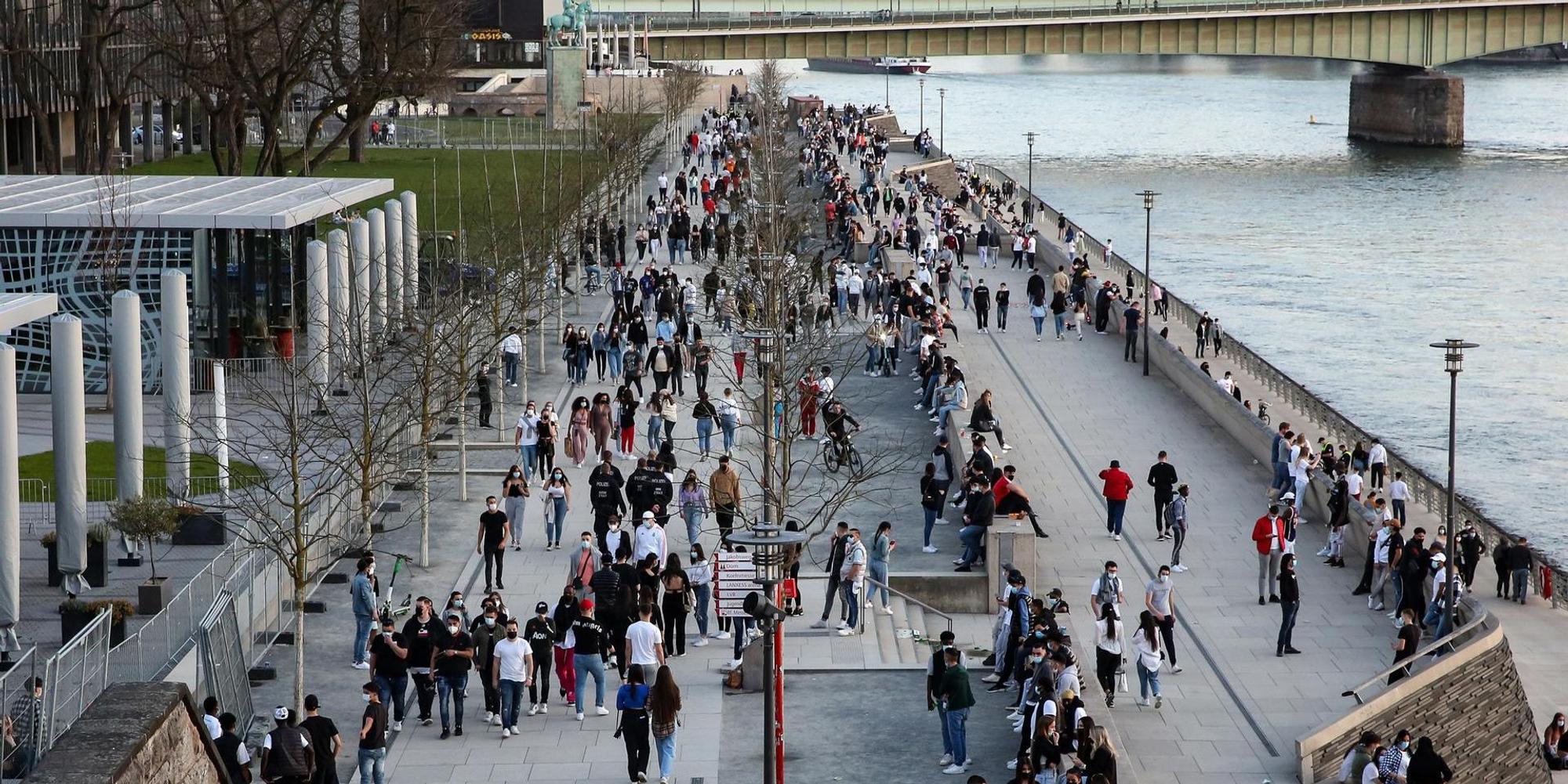 Rheinboulevard vor Schließung