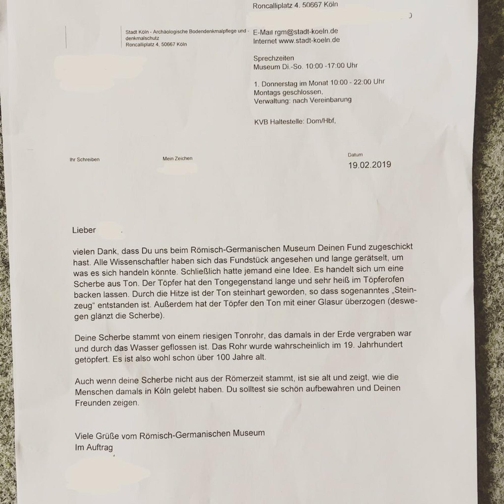 Museum Brief