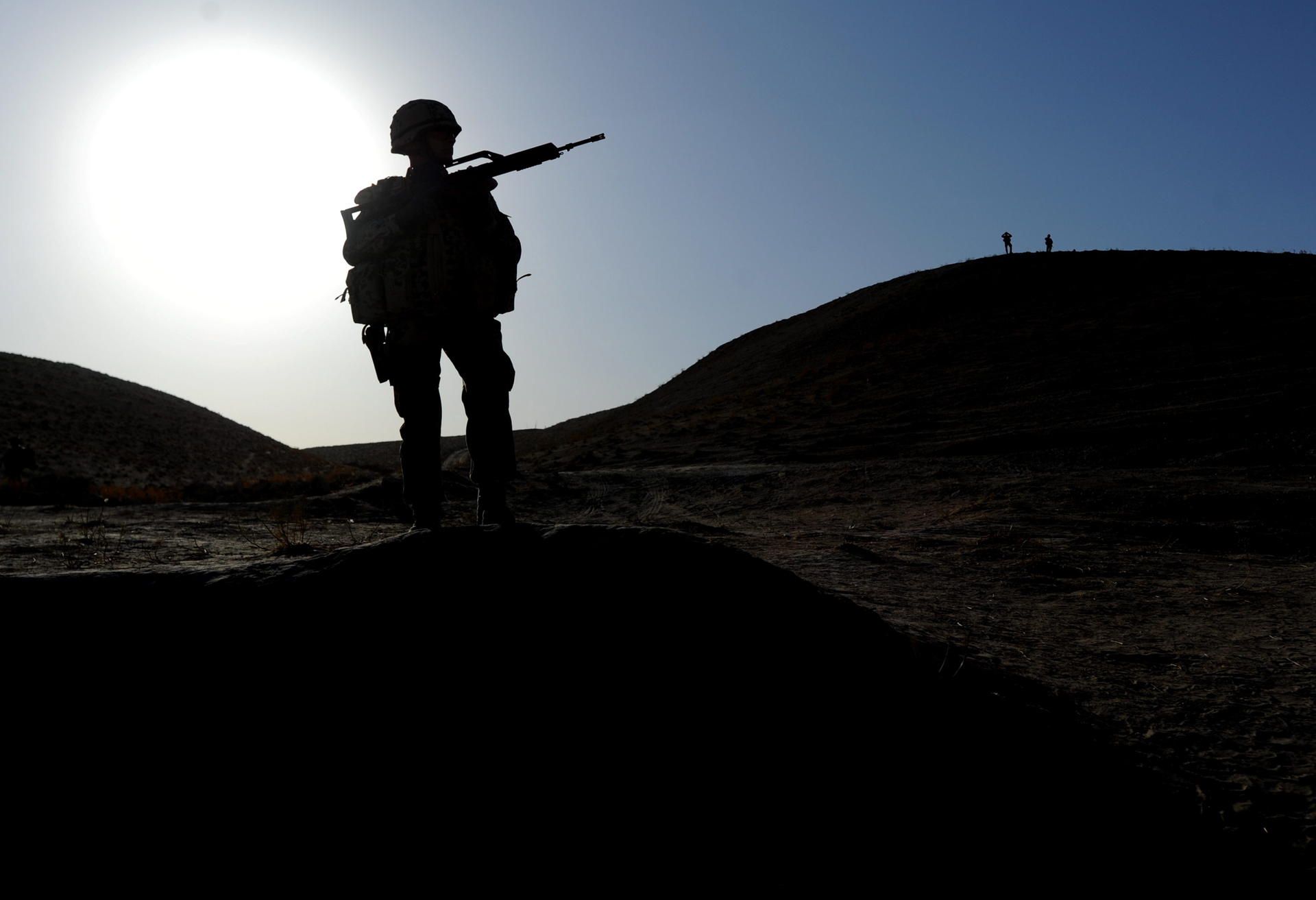 Ein angeblicher Soldat