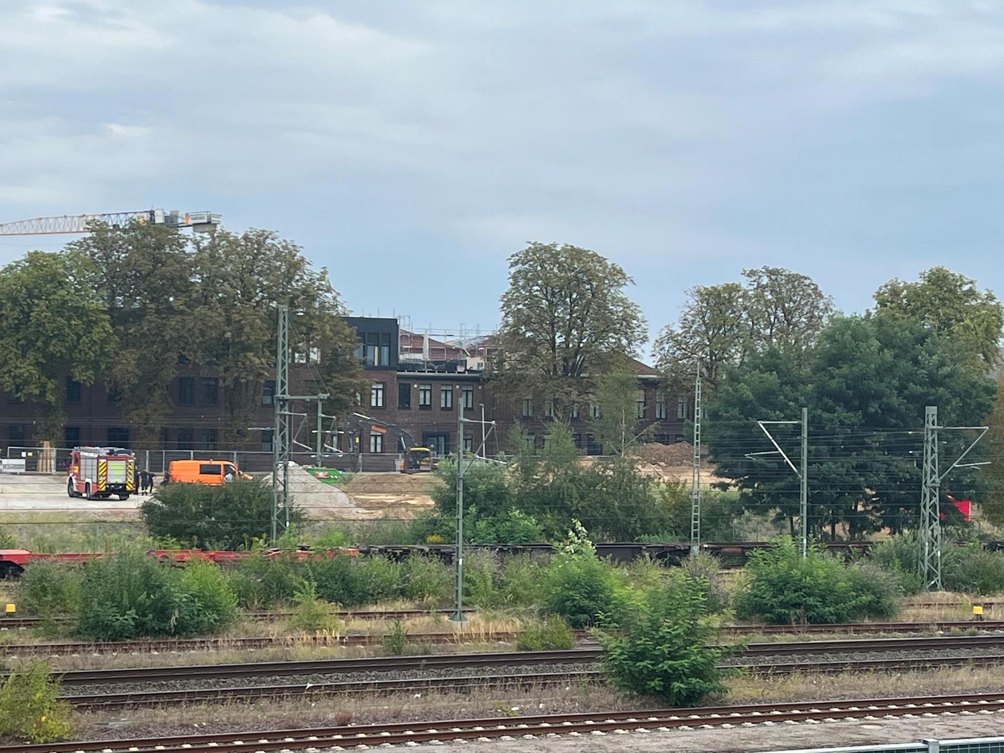 Sperrung Bahnhof Leverkusen Opladen 3