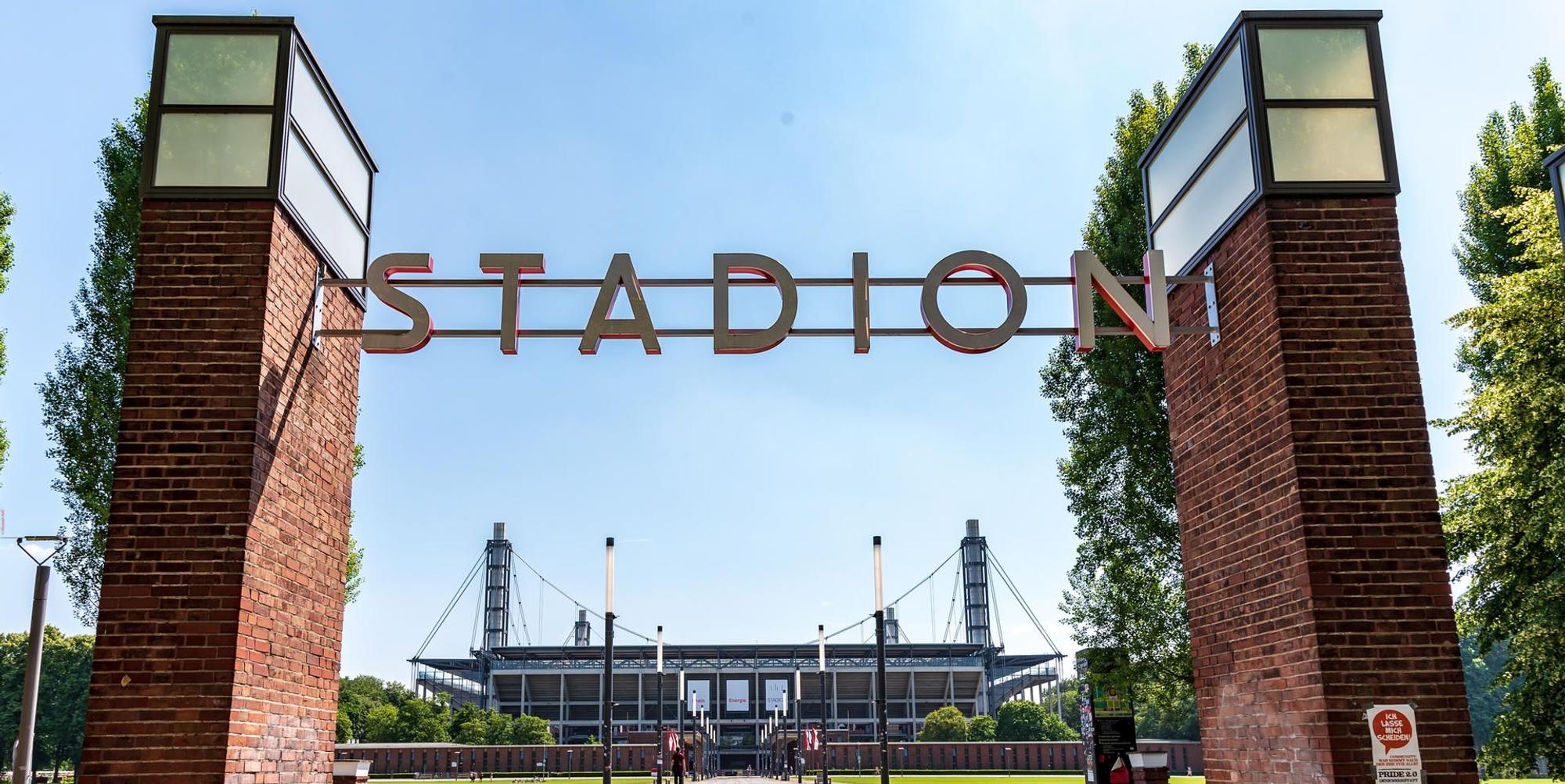 Eingang Stadion