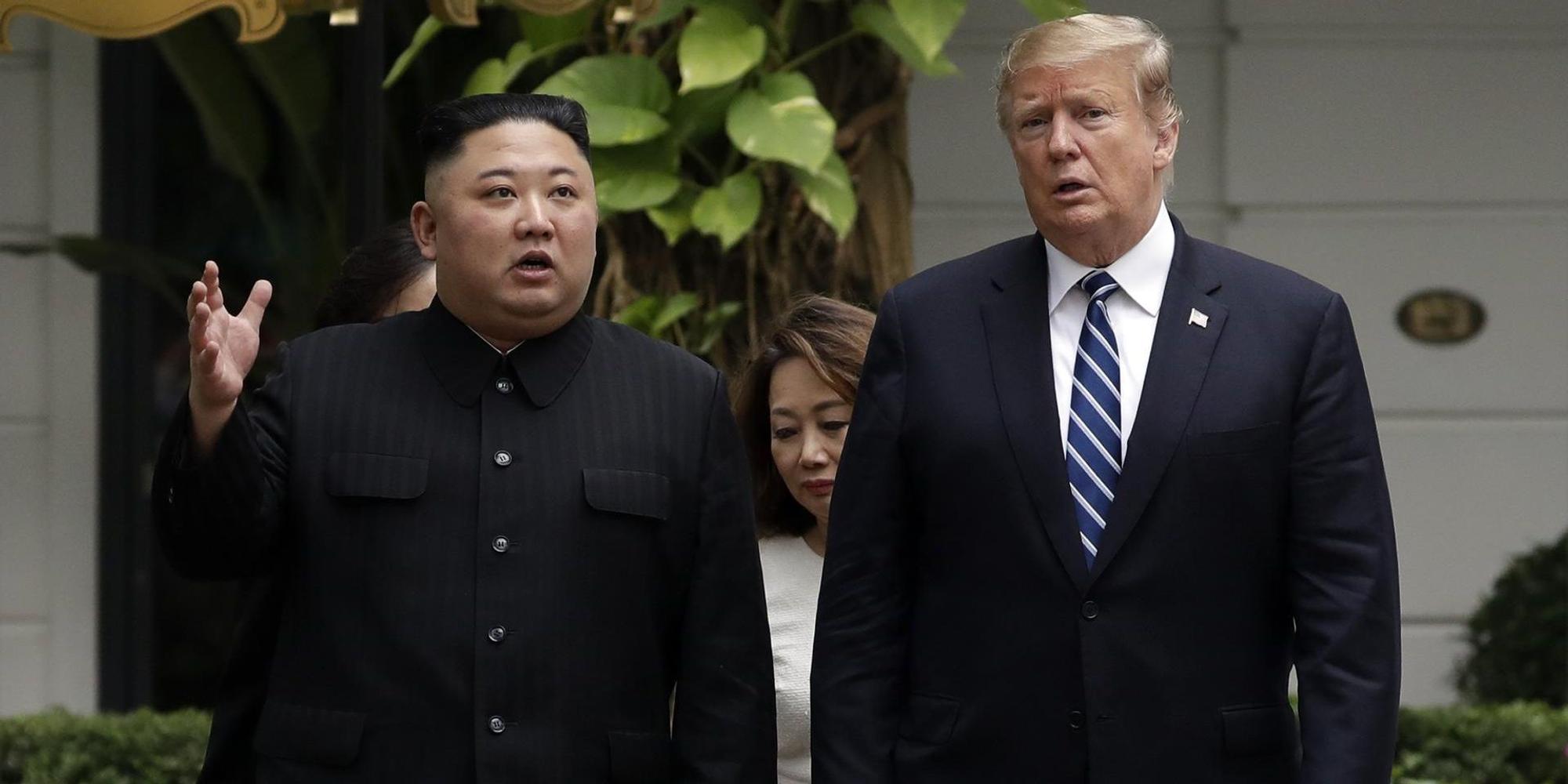 Donald Trump und Kim Jong Un