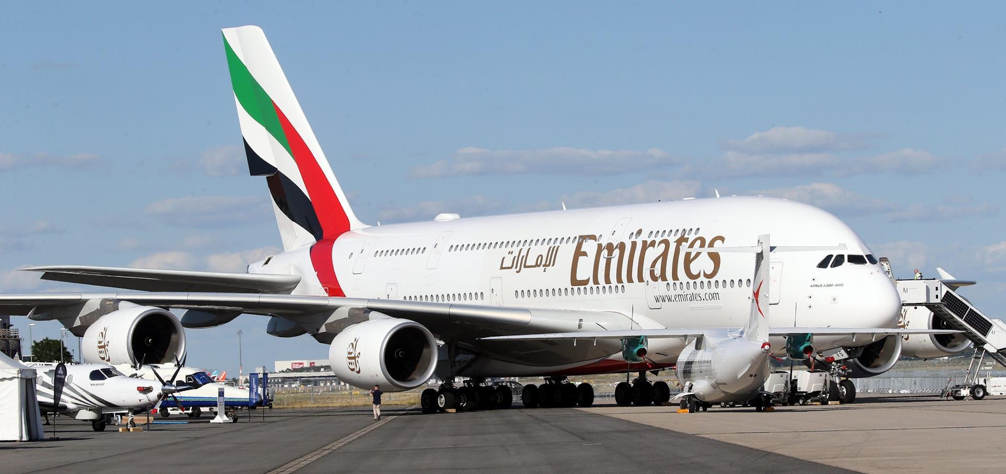 Emirates A380 DPA 030722