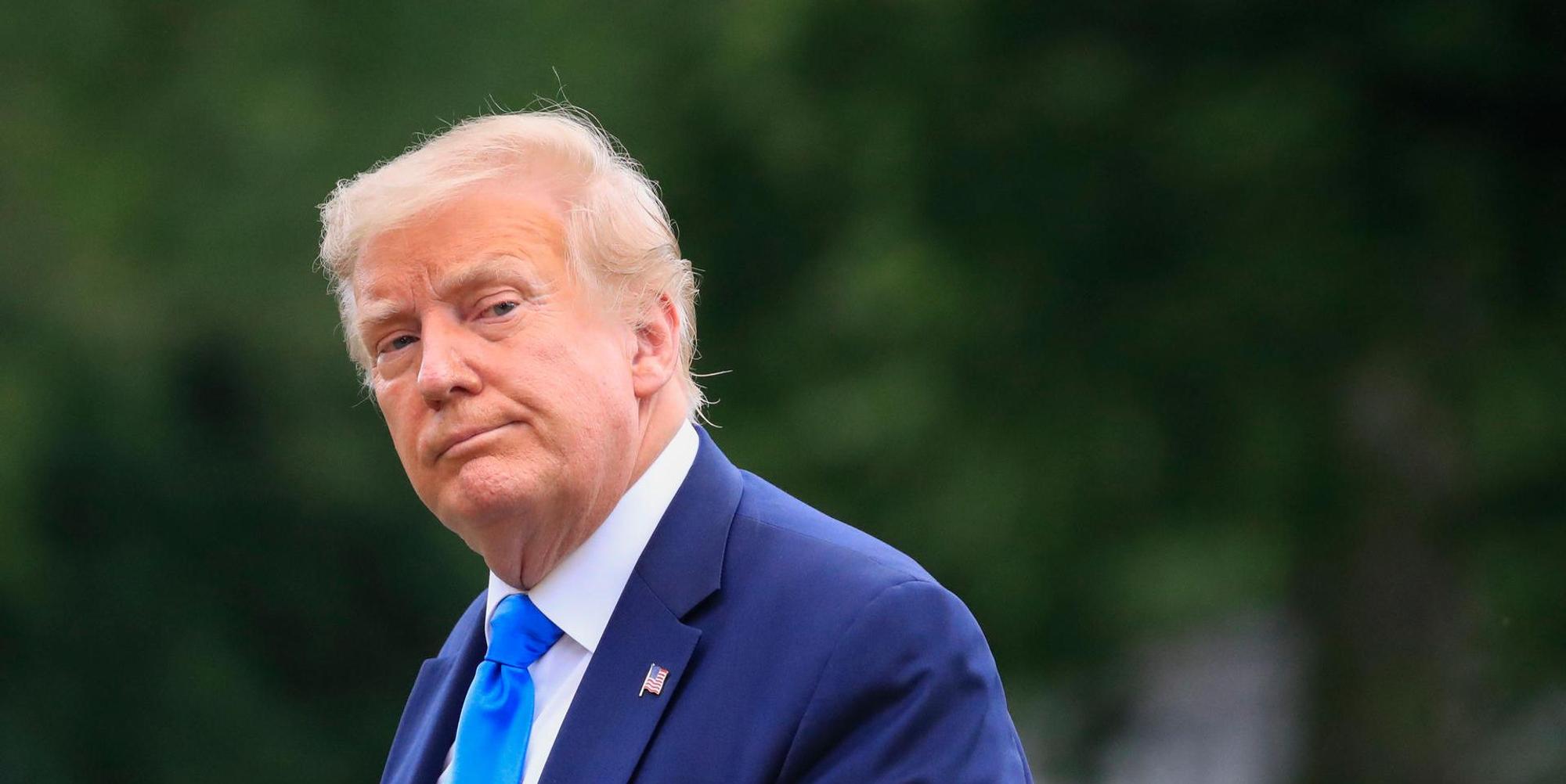 Trump smug