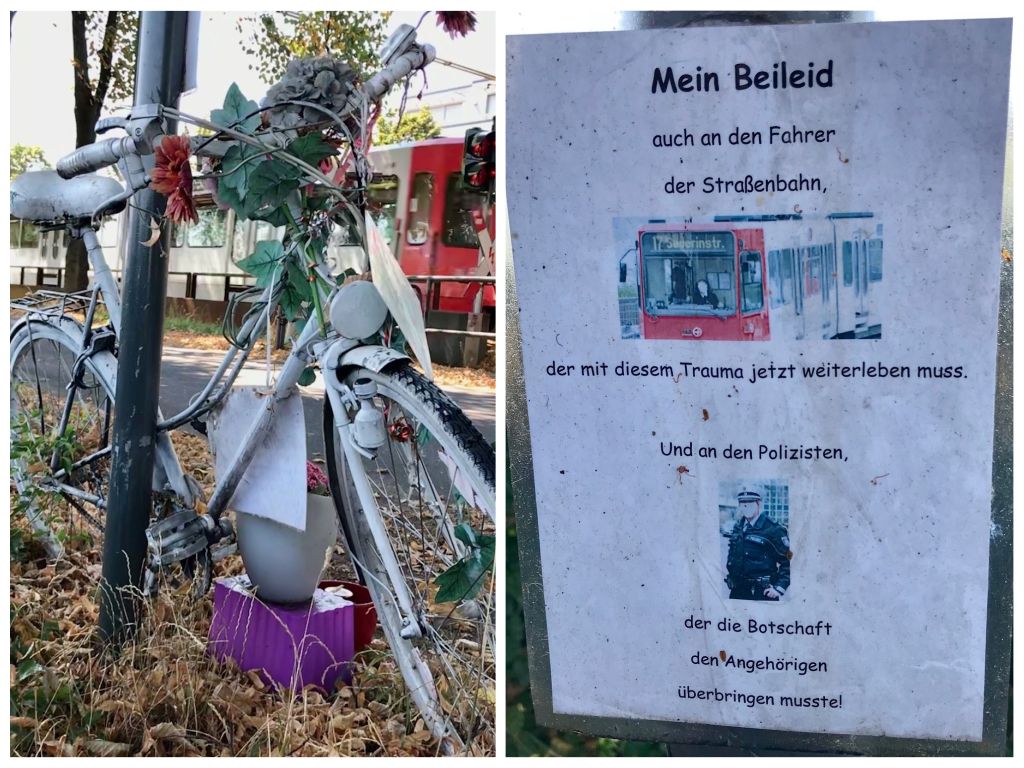 Beileid für Fahrer und Polizisten