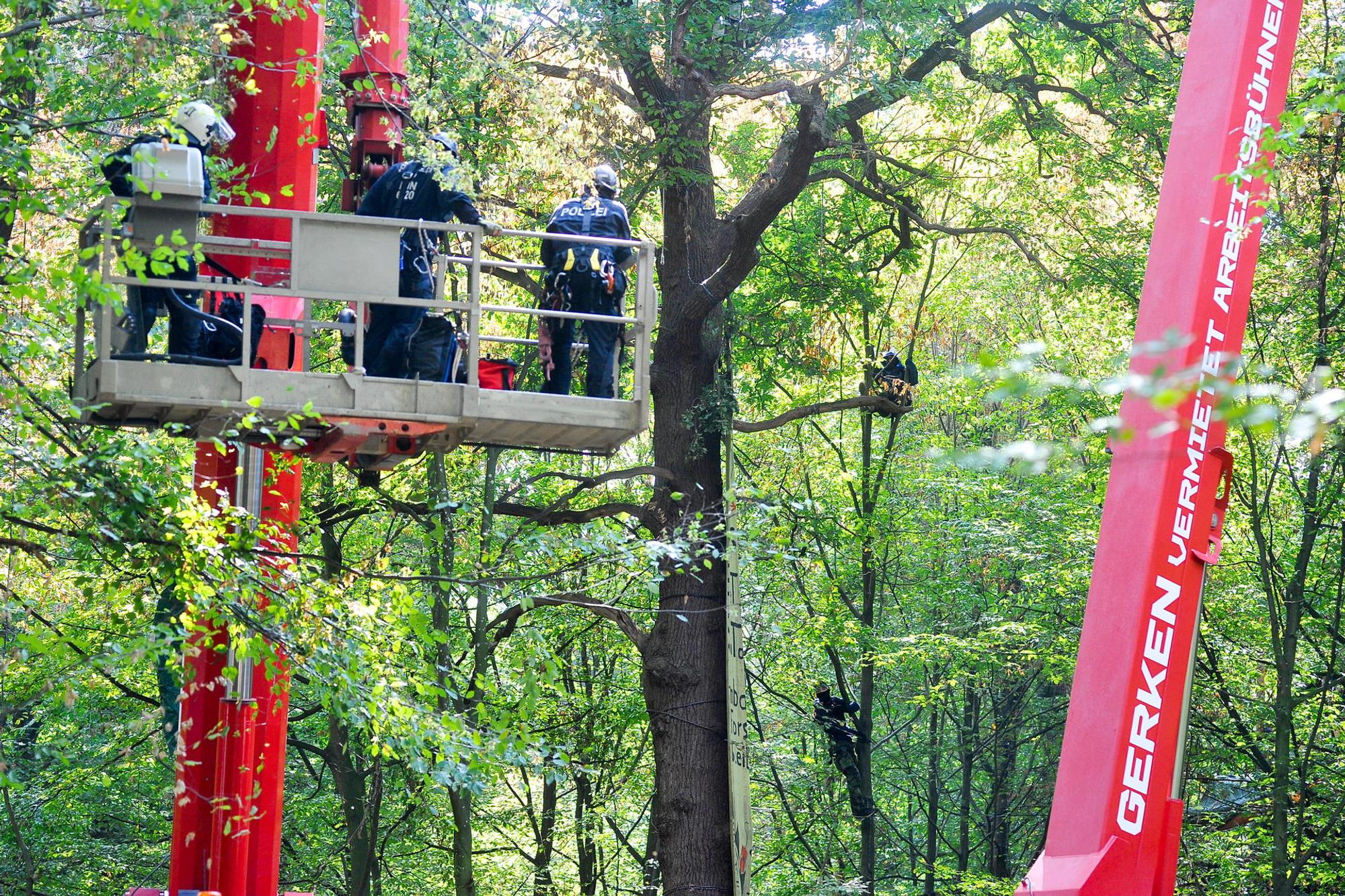 Räumung Hambacher Forst 2018